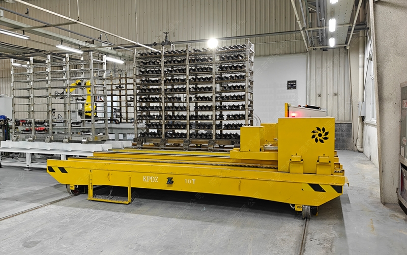 退火炉专用多层转运轨道平车