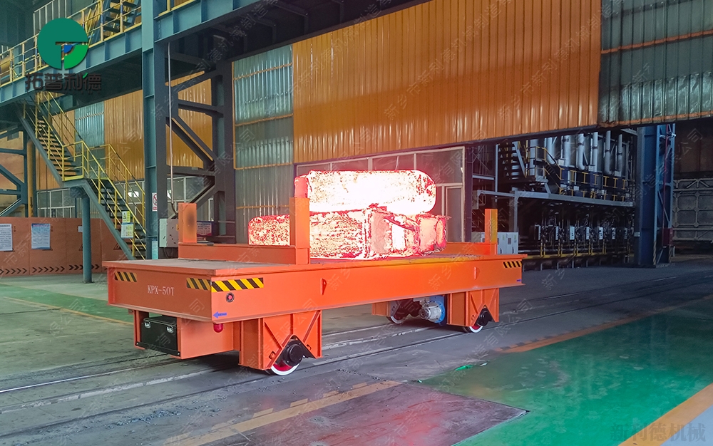 50吨蓄电池轨道平车