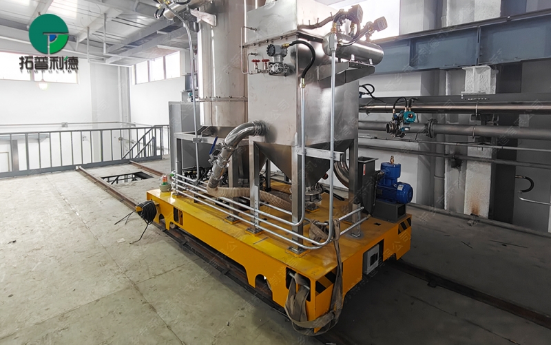 3吨拖缆线供电轨道平车