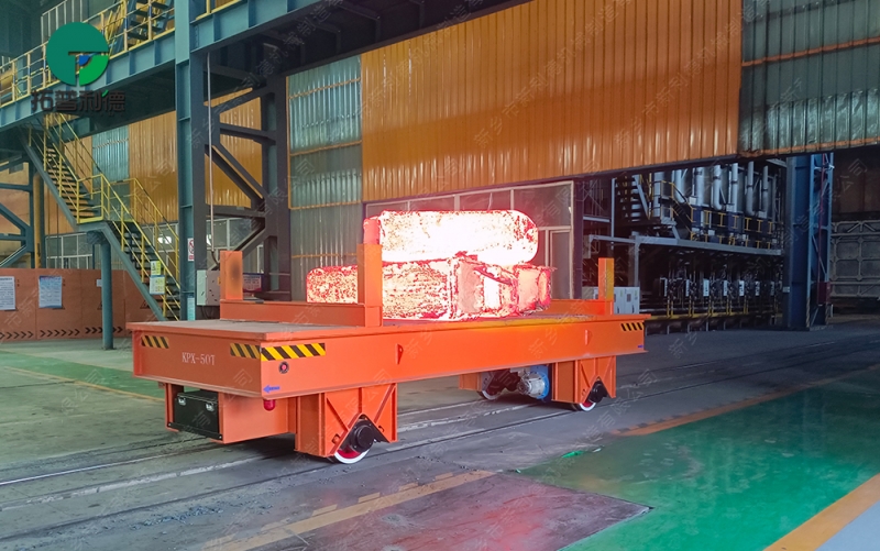 50吨蓄电池轨道平车