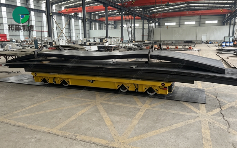 30吨RGV轨道车转运钢板